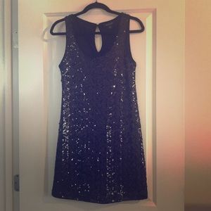 NEW White House Black Market Sequined Dress Size S